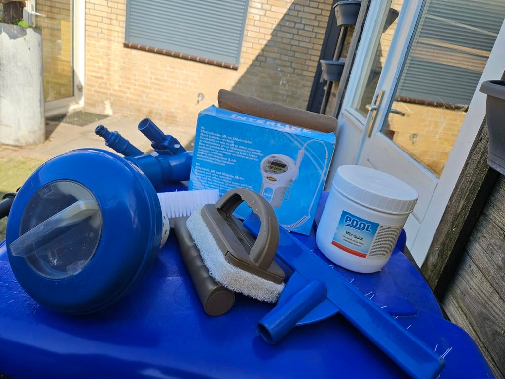 Zwembad chloor en assortiment, Ophalen of Verzenden, Gebruikt, Reinigingsmiddel