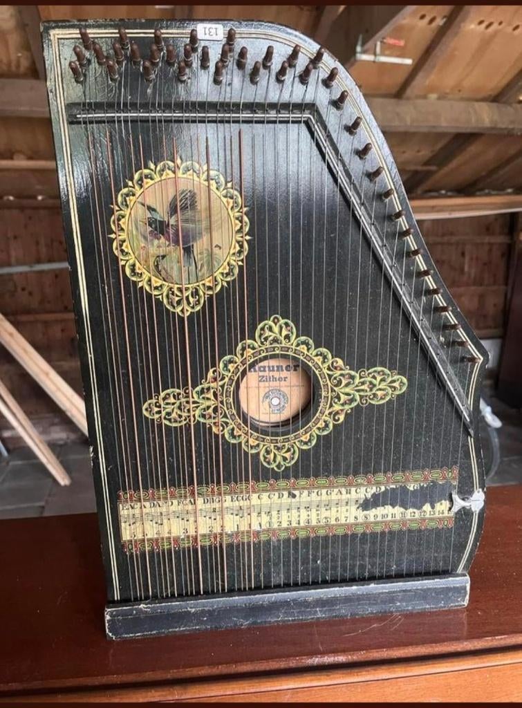 Rauner Zither, Ophalen, Gebruikt