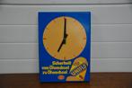 Esso oude tankstation wandklok 1970 zeldzaam, Ophalen of Verzenden, Zo goed als nieuw, Reclamebord