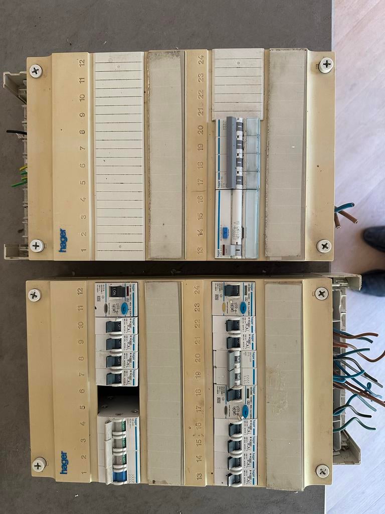 Uit 2019 Hager Groepenkast, Ophalen of Verzenden, Gebruikt, Schakelaar