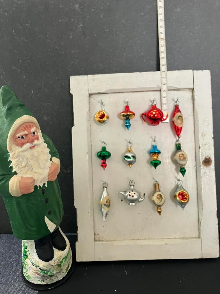 Prachtige kleine oude kerstballetjes, Diversen, Kerst, Ophalen of Verzenden