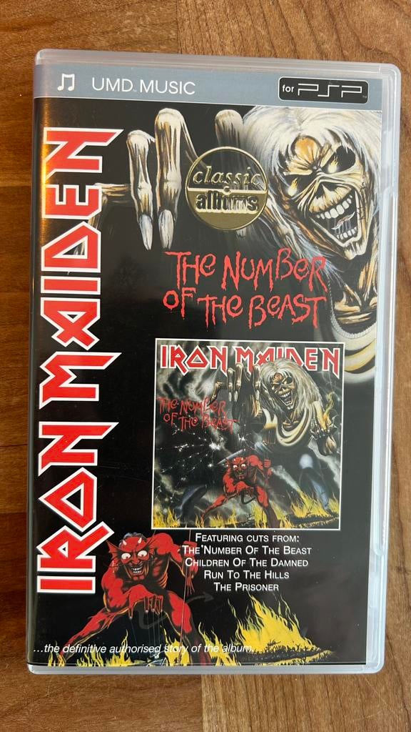 Iron Maiden / the number of the beast, Ophalen of Verzenden, Zo goed als nieuw, Overige formaten, Poprock