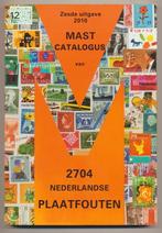 (91a) Mast catalogus Ned. plaatfouten z.g.a.n., Verzenden, Catalogus