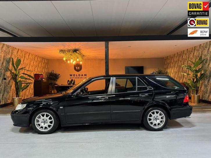 Saab 9-5 Estate 2.3t Linear Trekhaak StoelVW Clima 4 Seasons, Auto's, Saab, Bedrijf, Te koop, Saab 9-5, ABS, Airbags, Airconditioning