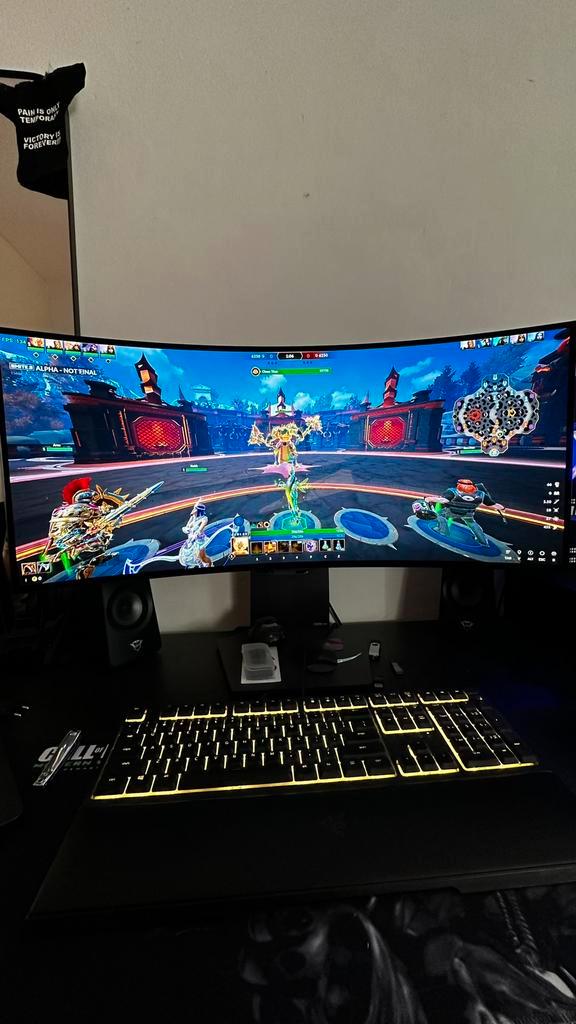 High-End Game PC + 34” 240Hz Ultrawide, Computers en Software, Desktop Pc's, Zo goed als nieuw, 4 Ghz of meer, SSD, 32 GB, Met videokaart