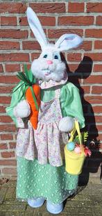 staande paashaas, Ophalen