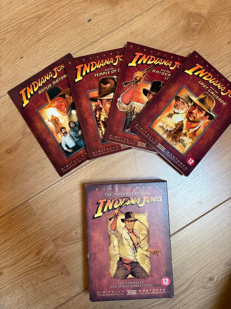 The Adventures of Indiana Jones complete DVD collectie, Gebruikt, Ophalen of Verzenden, Vanaf 12 jaar, Boxset