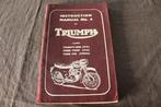 Triumph 1963 3TA 5TA T100A motorcycle instruction manual, Ophalen of Verzenden, Triumph