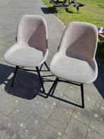 Zuiver Albert Kuip Soft eetkamerstoelen - Beige (set van 2), Ophalen, Zo goed als nieuw, Overige kleuren, Stof
