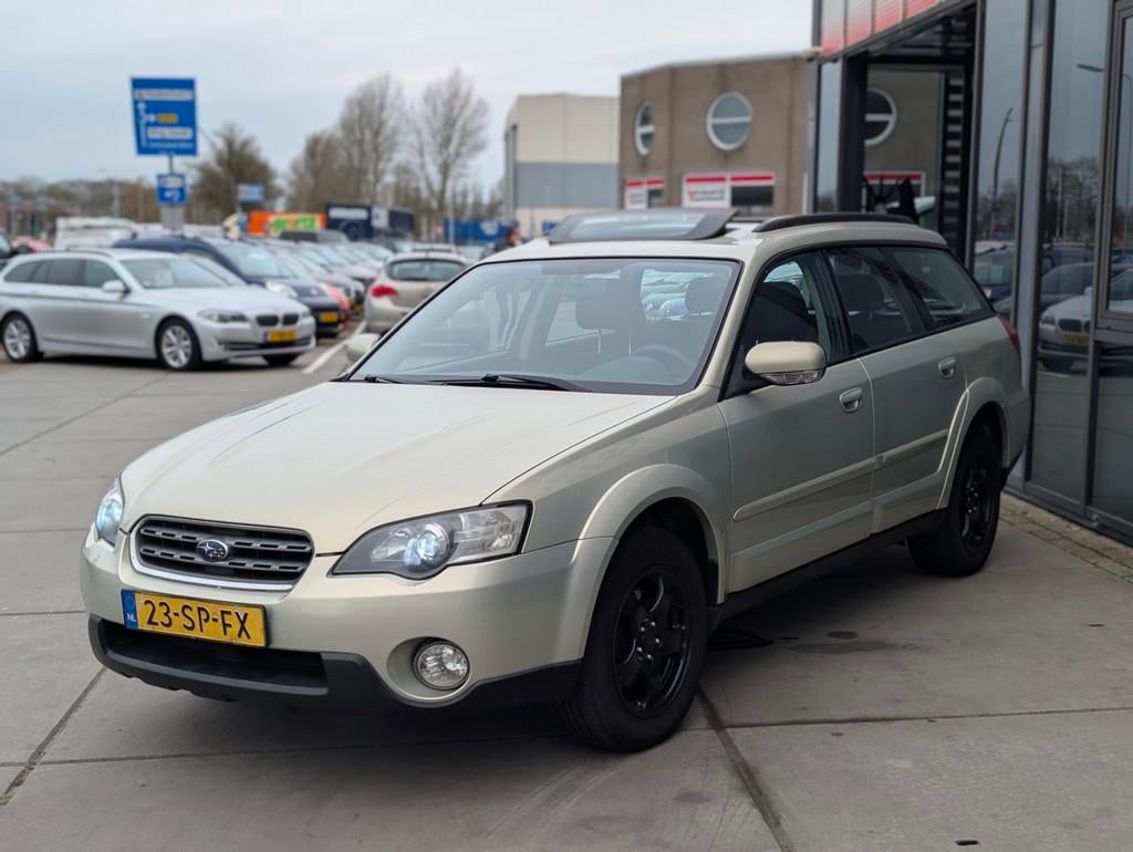 Subaru Outback 2.5i Comfort LPG 4x4 - Pano - Cruise - Airco, Auto's, Subaru, Stof, Zwart, Stoelverwarming, Outback