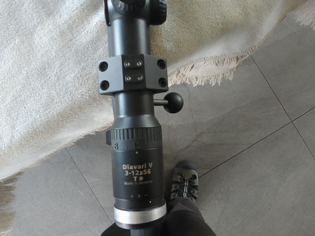 Zeiss diavari V 3-12x56, Ophalen of Verzenden, Zo goed als nieuw
