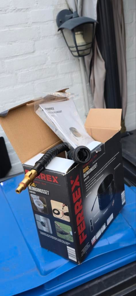 Nieuwe Ferrex Rioolreinigingsset, Doe-het-zelf en Verbouw, Reinigingsmachines, Ophalen of Verzenden