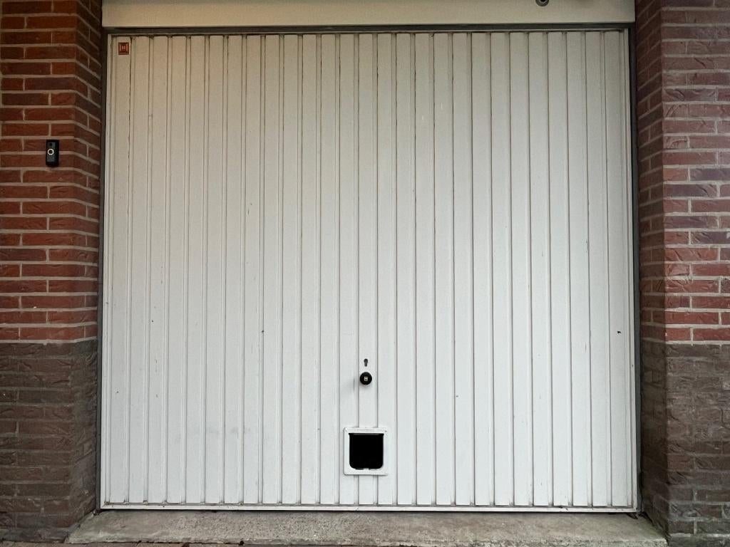 Hormann Stalen Garagedeur, Ophalen, Gebruikt, 120 cm of meer, Garagedeur