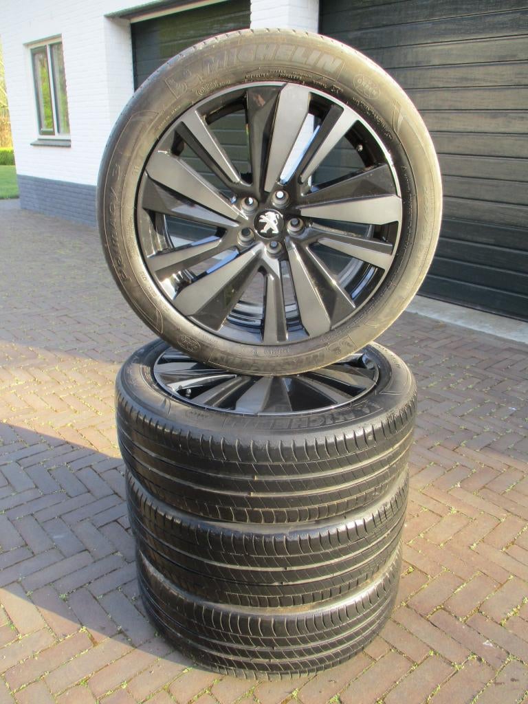 Orig Peugeot 3008 5008 19 inch velgen Edition GT IZGST zwart, Auto-onderdelen, Banden en Velgen, Banden en Velgen, Zomerbanden