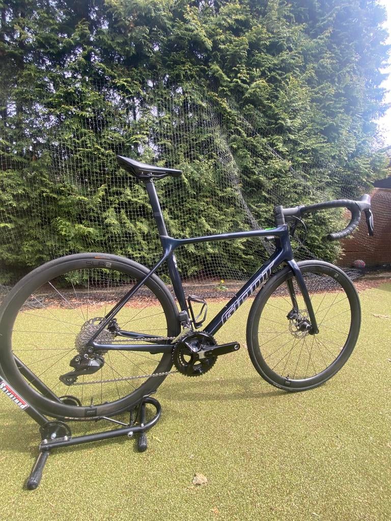 Carbon Race fiets Giant TCR adv1 disk/di2 maat M/L, Ophalen, 28 inch, Carbon, Heren