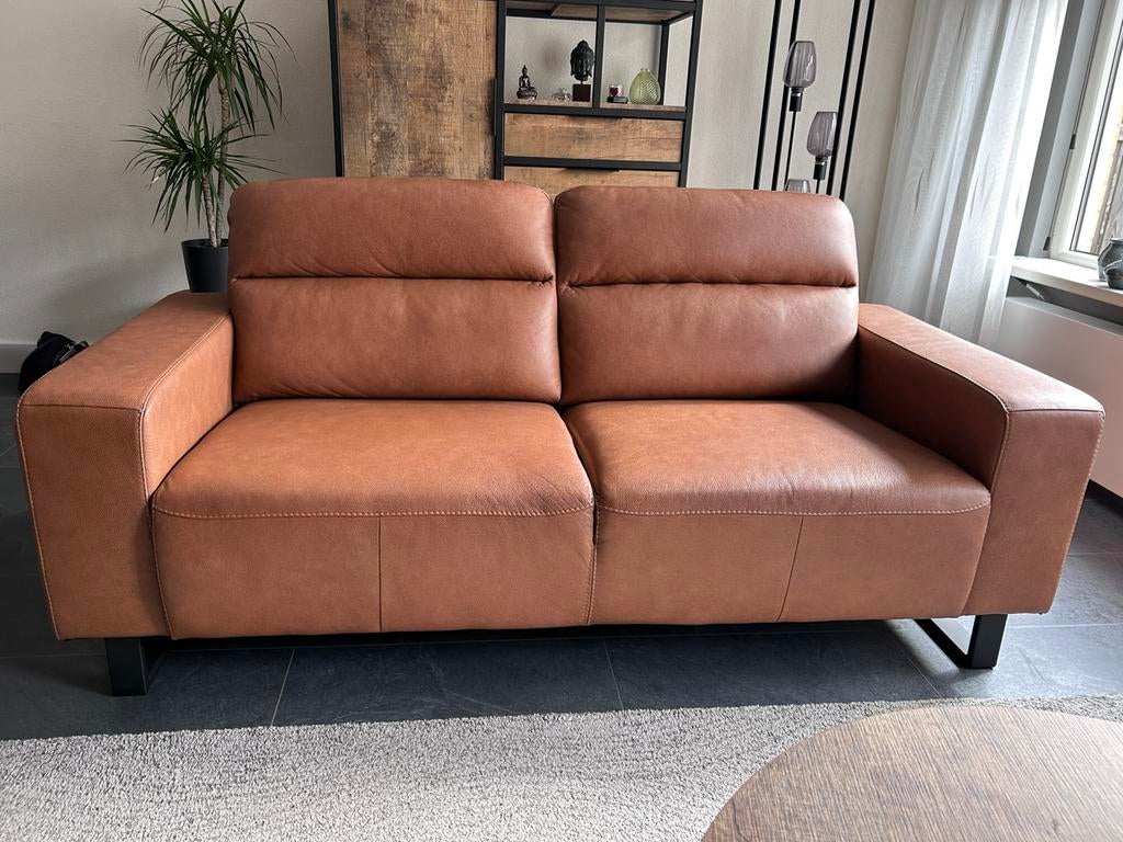 Relaxfauteuil en 2,5zitsbank, Huis en Inrichting, Banken | Bankstellen, Ophalen, 75 tot 100 cm, Zo goed als nieuw, Minder dan 150 cm