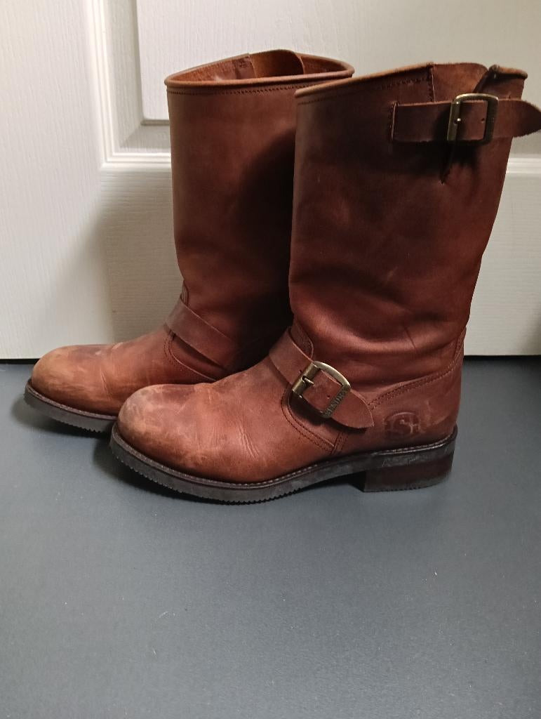 Sendra laarzen, Bruin, Verzenden, Zo goed als nieuw, Hoge laarzen