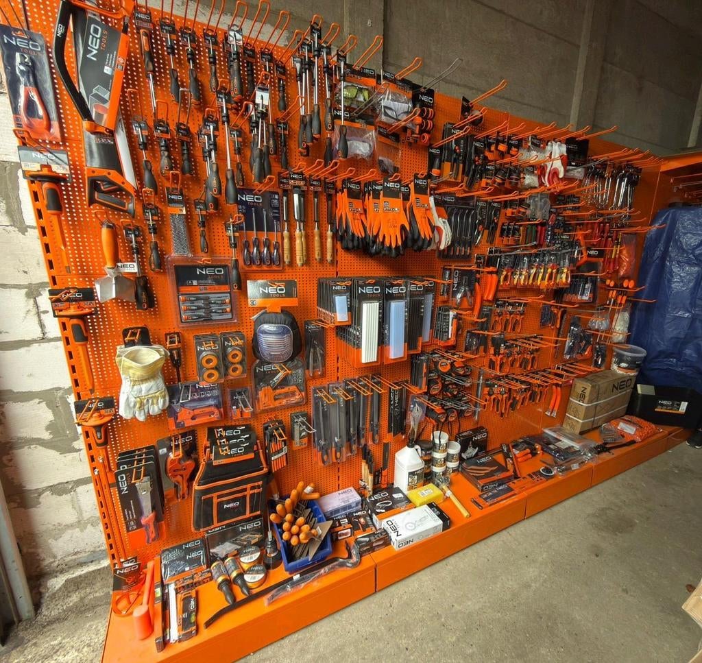 Partij handgereedschappen en PBM artikelen (1280 stuks), Ophalen, Nieuw