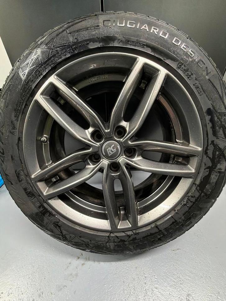 Set van 4 VR225/60H18XL banden met lichtmetalen velgen, Auto-onderdelen, Banden en Velgen, Banden en Velgen, Winterbanden, 18 inch