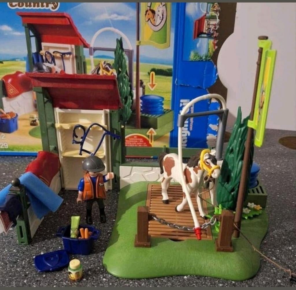 Playmobil country wasplaats, Ophalen, Zo goed als nieuw, Complete set