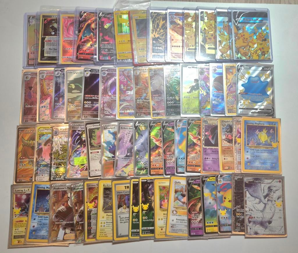 Pokémon kaarten, Ophalen of Verzenden, Zo goed als nieuw, Meerdere kaarten