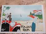 Alfa Romeo Art Deco prent, Ophalen of Verzenden, Auto's
