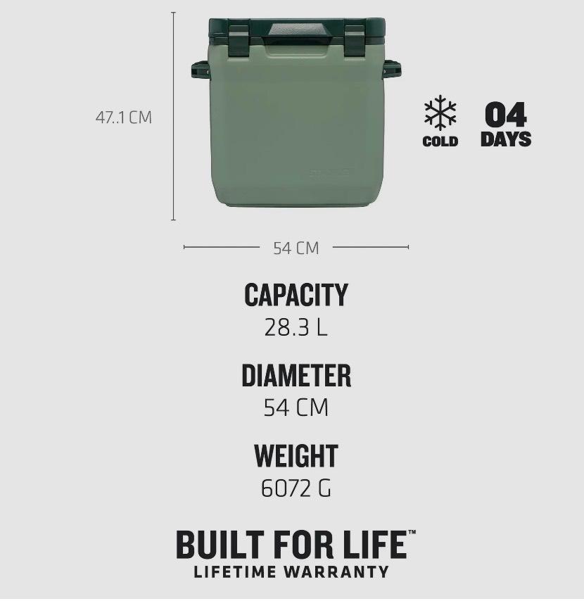 Adventure Cold For Days Outdoor Cooler | 28.3L, Ophalen, Nieuw, Koelbox, Koelelement