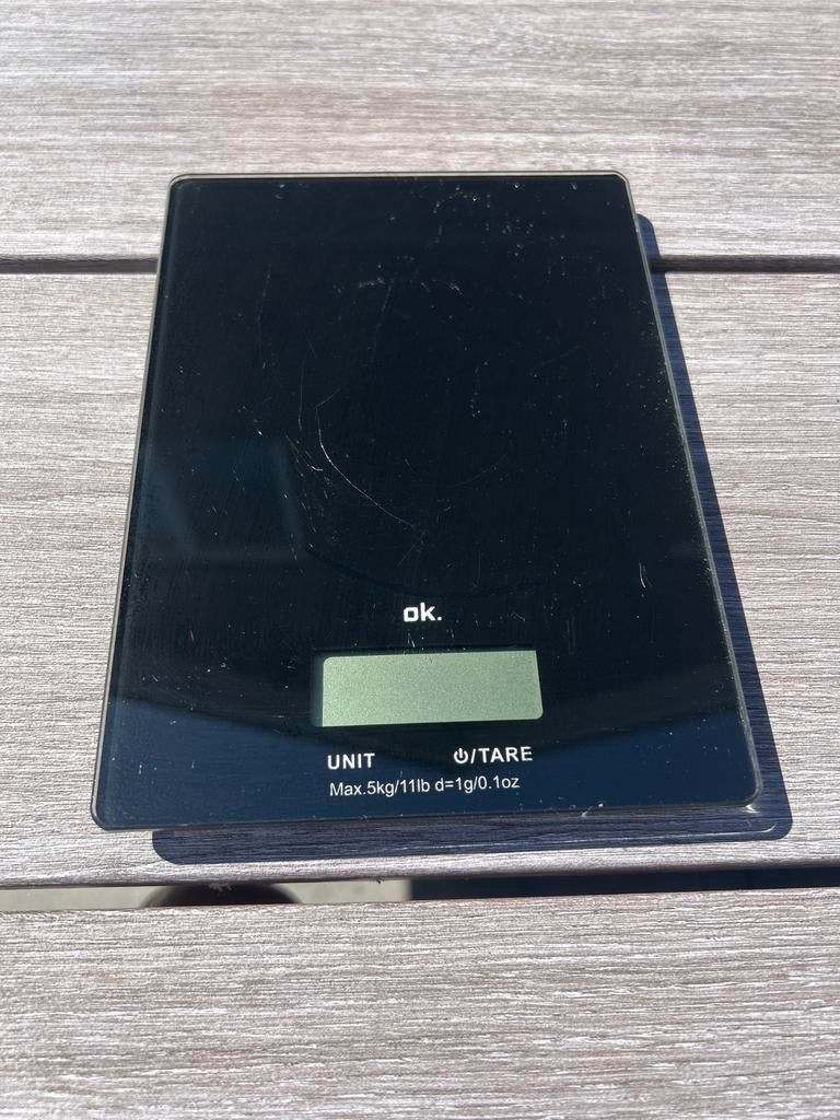 Digitale keukenweegschaal - Max. 5kg, Huis en Inrichting, Ophalen of Verzenden, Gebruikt