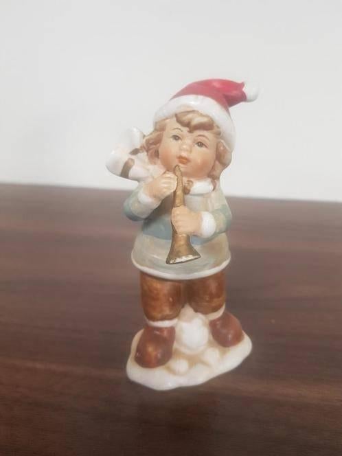 leuk kerstfiguur kind met trompet, Diversen, Ophalen of Verzenden, Zo goed als nieuw