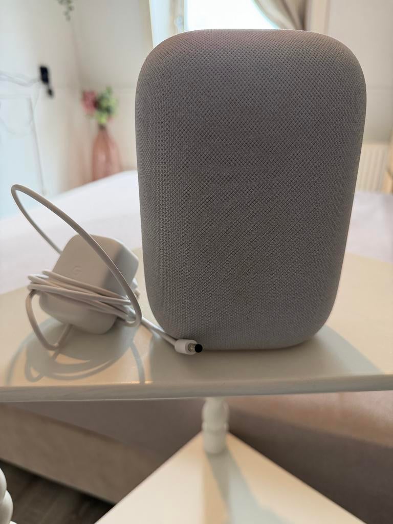 Google Nest Audio Smart Speaker - Grijs, Audio, Tv en Foto, Luidsprekers, Overige merken, Overige typen, Ophalen of Verzenden