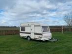 Caravan Hobby 390, Vast bed, Standaardzit, 75 kg, Hobby