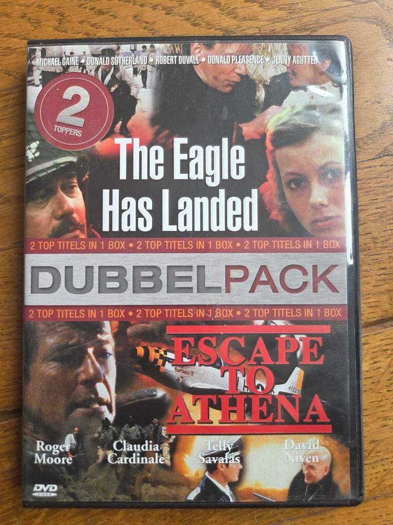 The Eagle Has Landed / Escape to Athena - Dubbelpack DVD, Cd's en Dvd's, Gebruikt, Boxset, Actiethriller, Ophalen of Verzenden