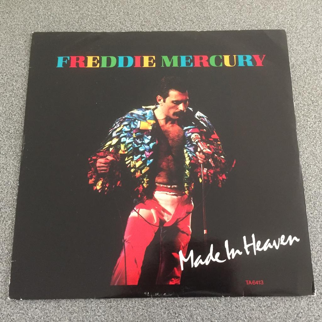 Queen Freddie Mercury Made In Heaven, Cd's en Dvd's, Vinyl | Rock, 1980 - 1989, Ophalen of Verzenden, Zo goed als nieuw, 12 inch