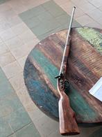 Vintage Flintlock Musket Replica Hout Metaal Bruin Zilver, Ophalen, Overige soorten, Overige gebieden, Overige typen
