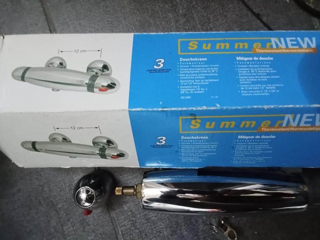 Plieger thermostaat kraan, Ophalen of Verzenden, Plieger, Plieger, Plieger