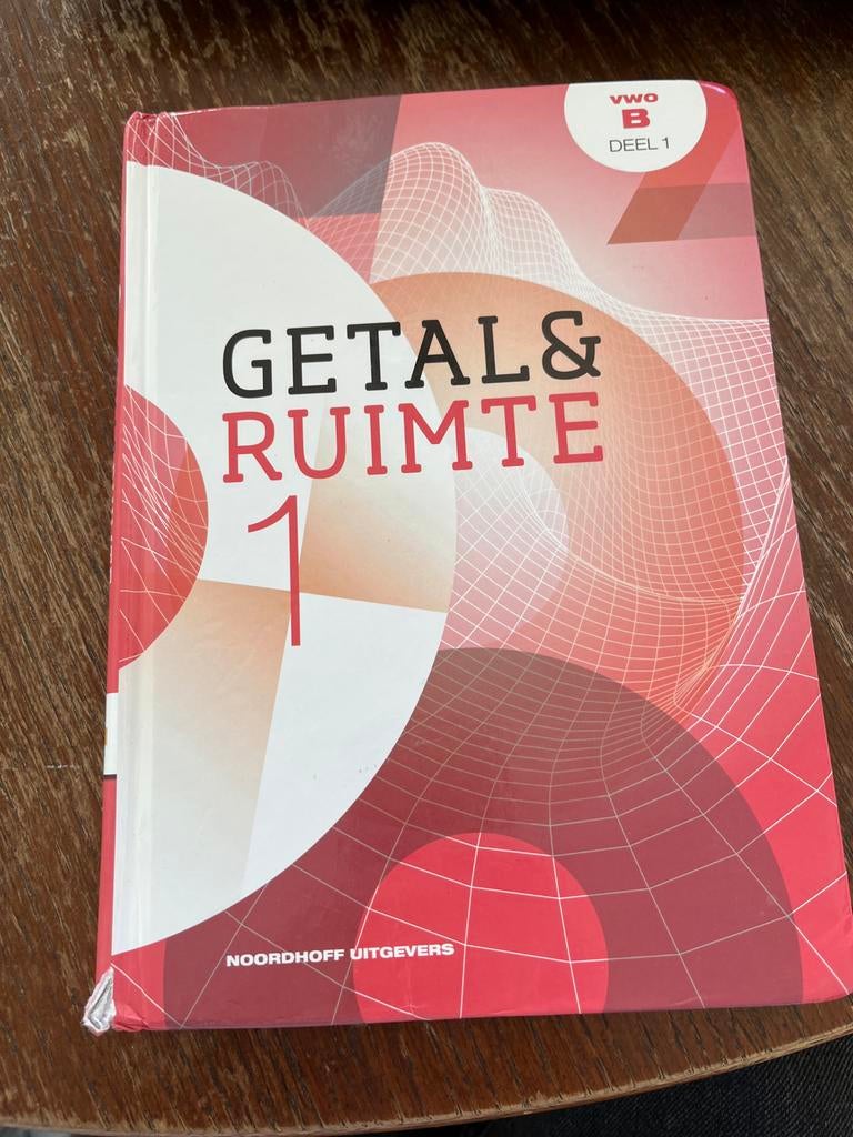 Getal & Ruimte vwo B deel 1 - Elfde editie 2014, Boeken, Studieboeken en Cursussen, Ophalen of Verzenden, Beta, Gelezen, WO