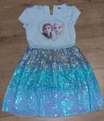 Glinster jurk frozen maat 122 128, Ophalen of Verzenden, Zo goed als nieuw, Meisje, Jurk of Rok