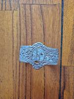 Decoratieve Servetring met Monogram, Ophalen of Verzenden, Gebruikt, Overige materialen, Los bestek