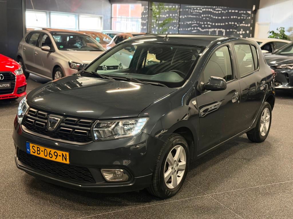 Dacia Sandero 0.9 TCe Bi-Fuel Laureate AIRCO/NAVI/CRUISE/CAM, Voorwielaandrijving, 898 cc, Stof, Euro 6