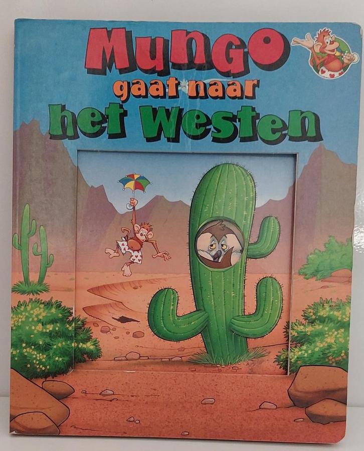 Mungo gaat naar het Westen, Boeken, Kinderboeken | Baby's en Peuters, Zo goed als nieuw, 3 tot 4 jaar, Ophalen of Verzenden