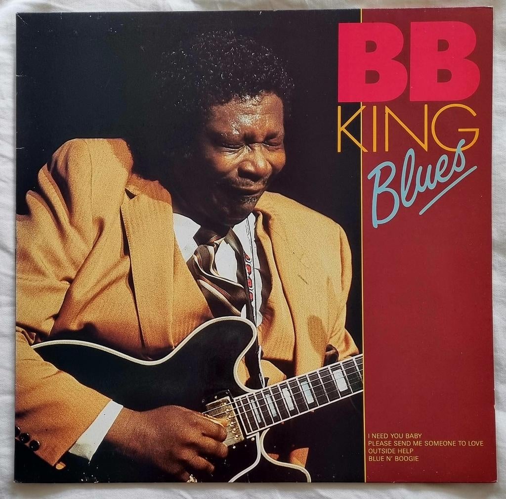 B.B. KING - 'Blues' (Franse persing), Ophalen of Verzenden, Blues