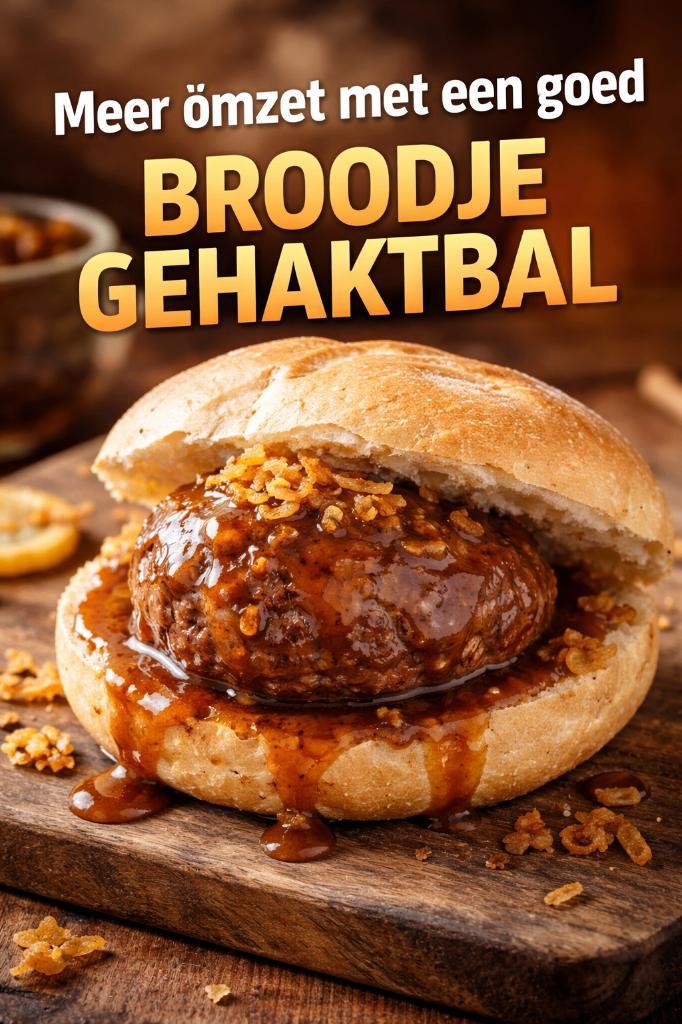 Het perfecte Broodje Gehaktbal voor Tankstations en Horeca, Zakelijke goederen, Horeca | Food, Snacks, Ophalen of Verzenden