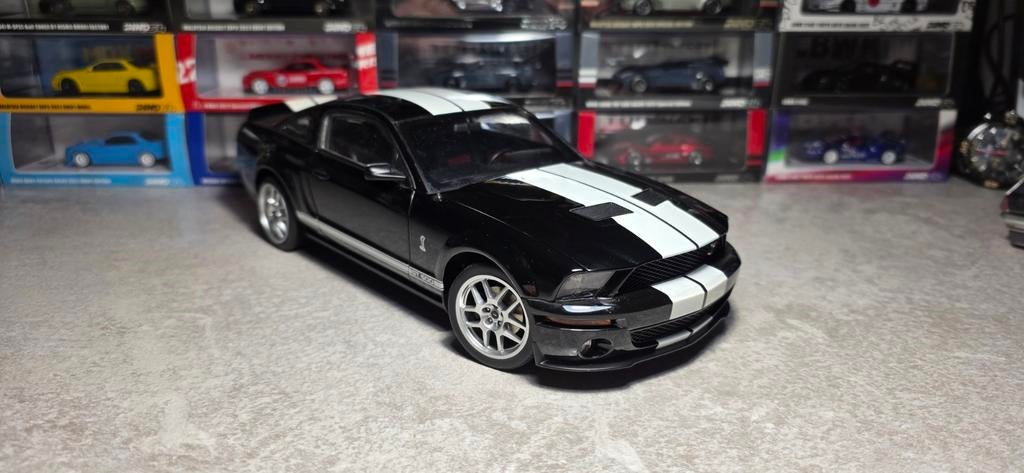 1:18 Ford mustang Shelby GT500 AutoArt zie info, Hobby en Vrije tijd, Modelauto's | 1:18, Ophalen of Verzenden, Zo goed als nieuw