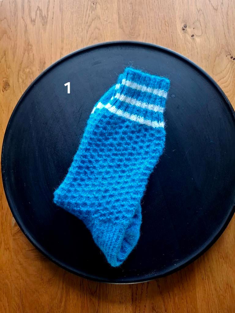 Handgebreide sokken ..., Kleding | Heren, Sokken en Kousen, Ophalen of Verzenden, Nieuw, Maat 39 t/m 42