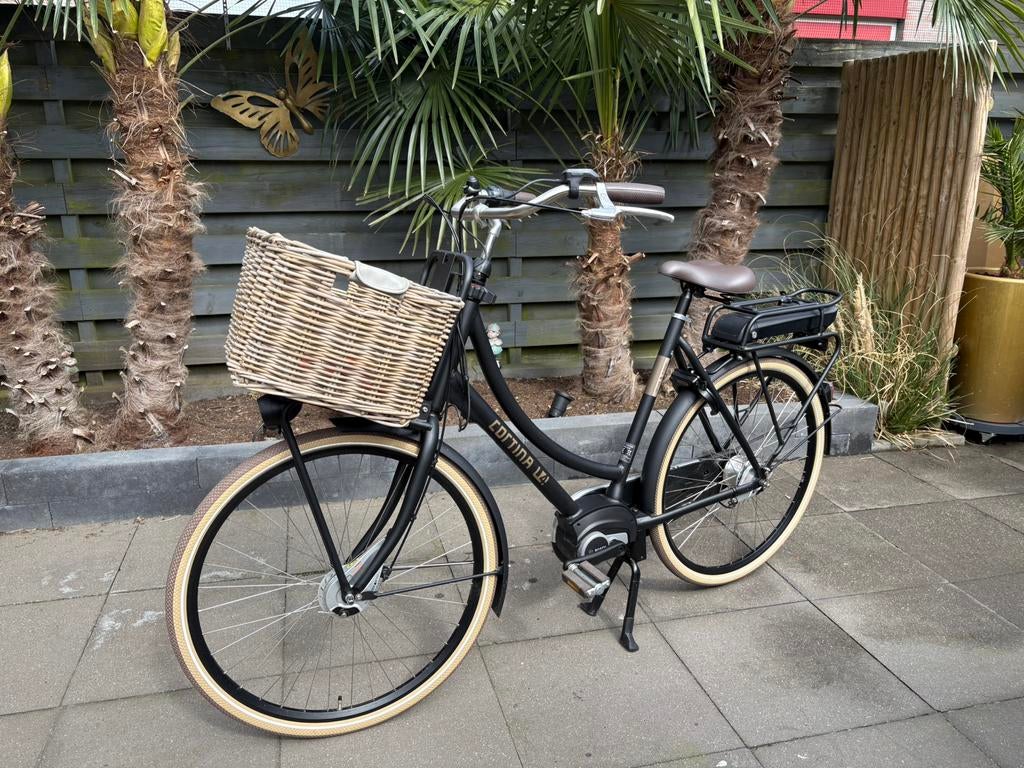 Damesfiets elektrisch Cortina, Fietsen en Brommers, Fietsen | Dames | Omafietsen, 56 cm of meer, Ophalen of Verzenden, Zo goed als nieuw