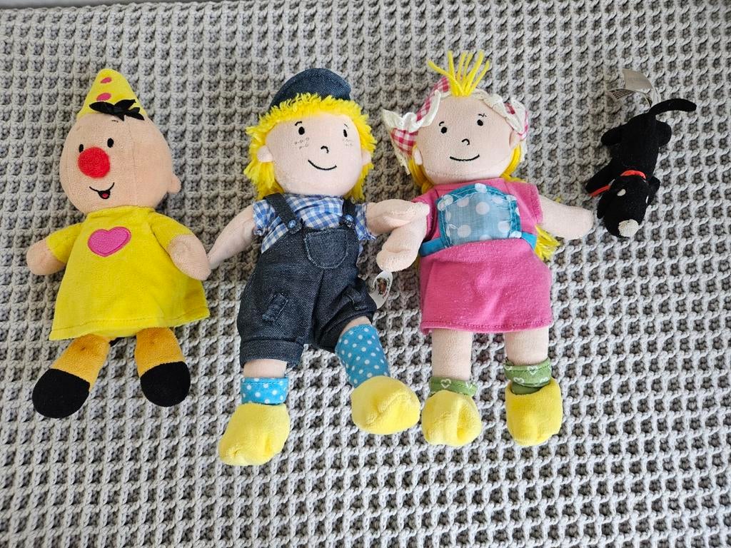 Fien & Teun, bumba en takkie, Kinderen en Baby's, Speelgoed | Knuffels en Pluche, Ophalen of Verzenden, Gebruikt, Overige typen