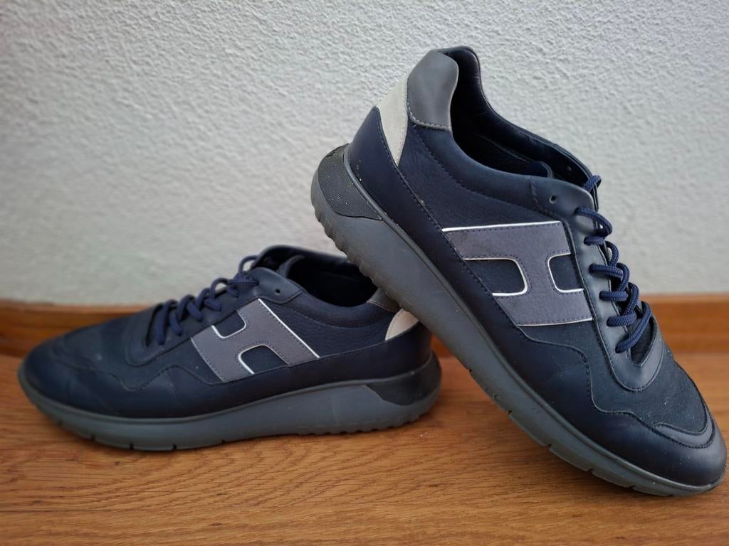 *** HOGAN lage sneakers heren maat 44 Blauw ***, Kleding | Heren, Schoenen, Blauw, Hogan, Ophalen of Verzenden, Sneakers of Gympen