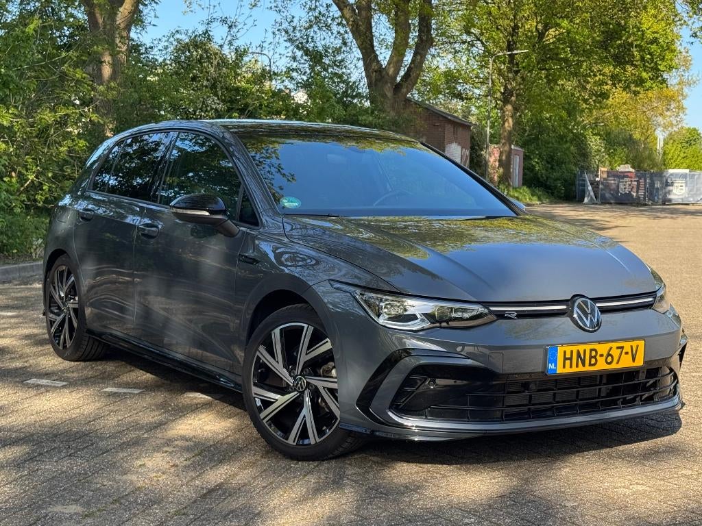 Volkswagen Golf 8 R-Line 1.5 eTSI DSG Dolphin Grey Metallic, 1498 cc, 680 kg, 4 cilinders, Overige bekleding