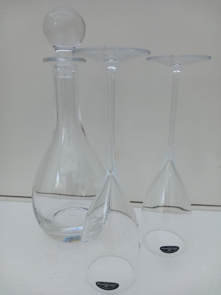 2 champagne glazen van luigi bormioli , Ophalen of Verzenden, Nieuw, Overige typen