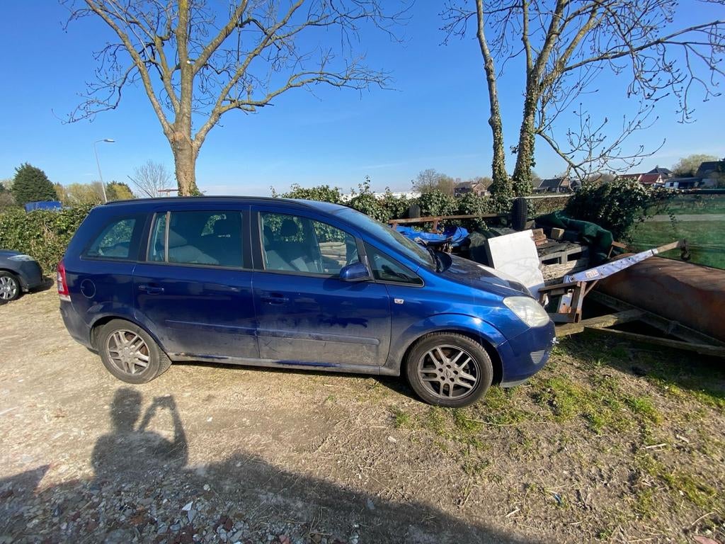 Opel Zafira 2.2 2008 Blauw, Voorwielaandrijving, Stof, 4 cilinders, Blauw